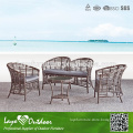 Good Quality , Alum Big Round Rattan Sofa Set 4PCS/SET, Outdoor Furniture